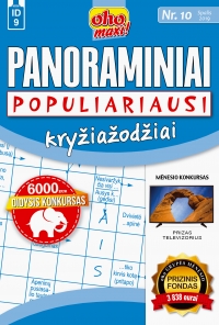 ID 9 oho maxi! Panoraminiai kryžiažodžiai Populiariausi ID 9 oho maxi! Panoraminiai kryžiažodžiai Populiariausi